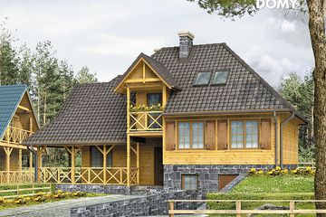  Projekt domu Krakowiak dr-S (BSA1015) - projekt domu parterowego - Zdjęcie 1