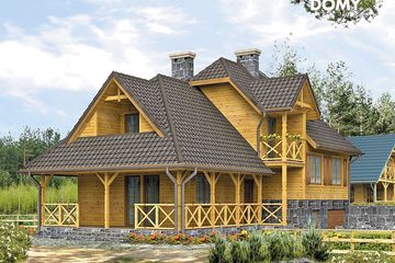  Projekt domu Krakowiak dr-S (BSA1015) - projekt domu parterowego - Zdjęcie 2