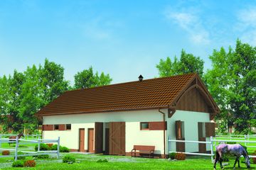  Projekt domu S7 (SLN1085) - projekt domu parterowego - Zdjęcie 1