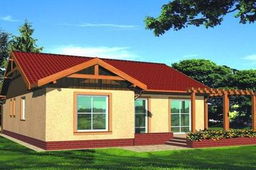  Projekt domu MALINA 1 (WRA1094) - projekt domu parterowego - Zdjęcie 1