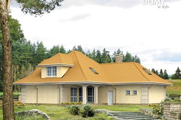  Projekt domu Akord (BSA1029) - projekt domu parterowego z poddaszem - Zdjęcie 2