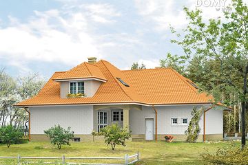  Projekt domu Akord 2 (BSA1030) - projekt domu parterowego z poddaszem - Zdjęcie 2