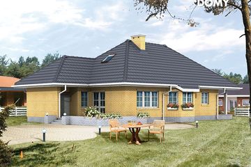  Projekt domu Malwa 2 (BSA1034) - projekt domu parterowego z poddaszem - Zdjęcie 2