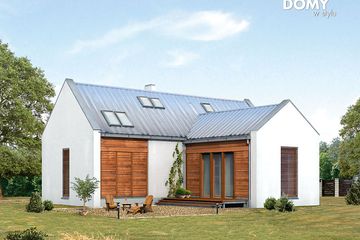  Projekt domu Ewka (BSA1362) - projekt domu parterowego z poddaszem - Zdjęcie 2