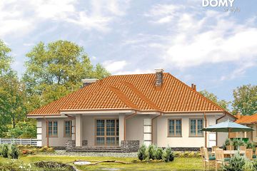  Projekt domu Kaprys (BSA1011) - projekt domu parterowego - Zdjęcie 2