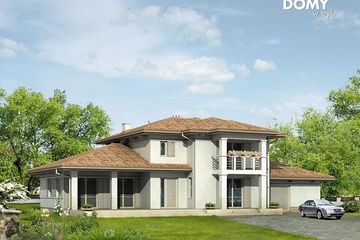  Projekt domu Idylla (BSA1363) - projekt domu z pełnym piętrem - Zdjęcie 1