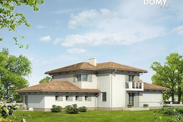  Projekt domu Idylla (BSA1363) - projekt domu z pełnym piętrem - Zdjęcie 2