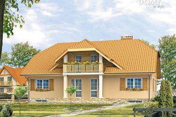  Projekt domu Muzyka (BSA1056) - projekt domu parterowego z poddaszem - Zdjęcie 2