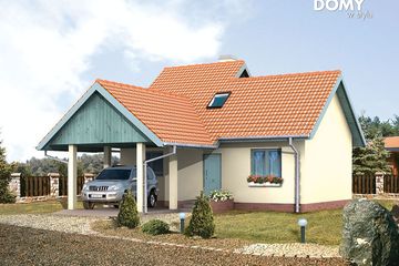  Projekt domu Solo (BSA1060) - projekt domu parterowego - Zdjęcie 1