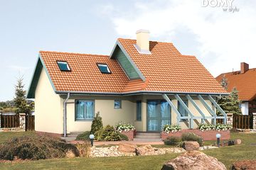  Projekt domu Solo (BSA1060) - projekt domu parterowego - Zdjęcie 2