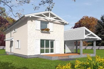  Projekt domu Nikola (WRC1062) - projekt domu z pełnym piętrem - Zdjęcie 1