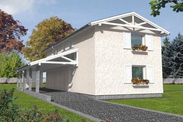  Projekt domu Nikola (WRC1062) - projekt domu z pełnym piętrem - Zdjęcie 2