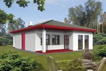  Projekt domu Stenia (WRC1196) - projekt domu parterowego - Zdjęcie 1