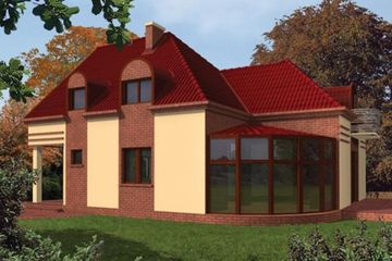  Projekt domu Róża (WRC1330) - projekt domu parterowego z poddaszem - Zdjęcie 2