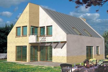  Projekt domu Aneta (WRC1440) - projekt domu parterowego z poddaszem - Zdjęcie 1