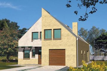  Projekt domu Aneta (WRC1440) - projekt domu parterowego z poddaszem - Zdjęcie 2