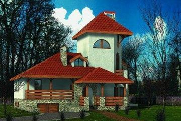  Projekt domu ROMEO I JULIA 2 diplikat (KRD1201) - projekt domu parterowego z poddaszem - Zdjęcie 1