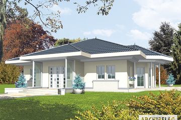  Projekt domu Kamila (nowa) (WRC1582) - projekt domu parterowego - Zdjęcie 1