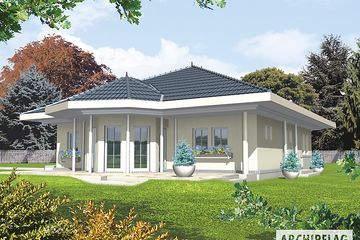  Projekt domu Kamila (nowa) (WRC1582) - projekt domu parterowego - Zdjęcie 2