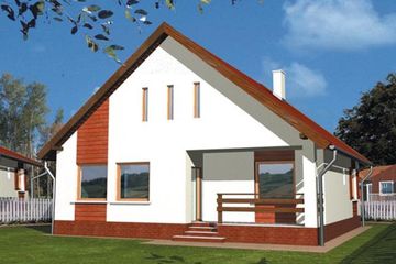  Projekt domu Katarzyna (WRC1593) - projekt domu parterowego - Zdjęcie 2