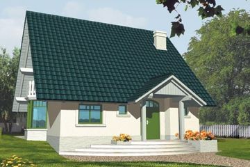  Projekt domu Hania (w. II) (WRC1617) - projekt domu parterowego z poddaszem - Zdjęcie 2