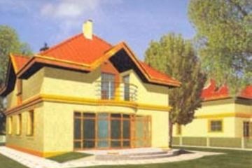  Projekt domu Hanna (WRC1619) - projekt domu parterowego z poddaszem - Zdjęcie 1