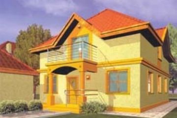  Projekt domu Hanna (WRC1619) - projekt domu parterowego z poddaszem - Zdjęcie 2