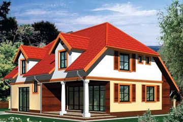  Projekt domu Gabriela (WRC1637) - projekt domu parterowego z poddaszem - Zdjęcie 2