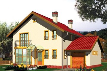  Projekt domu Izabela (WRC1661) - projekt domu z pełnym piętrem - Zdjęcie 1