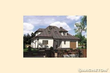  Projekt domu ZBYSZKO (KRD1258) - projekt domu parterowego z poddaszem - Zdjęcie 2