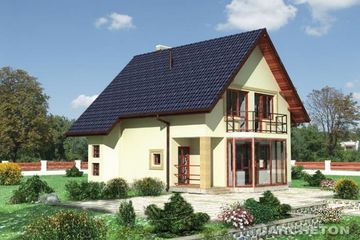  Projekt domu ZEFIR (KRD1261) - projekt domu parterowego z poddaszem - Zdjęcie 2