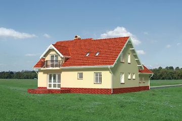  Projekt domu Oskar (KRD1285) - projekt domu parterowego z poddaszem - Zdjęcie 2