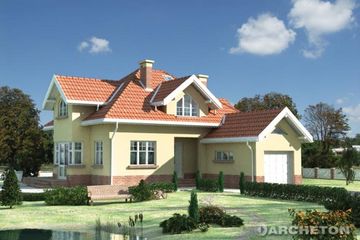  Projekt domu Nasturcja (KRD1880) - projekt domu parterowego z poddaszem - Zdjęcie 2