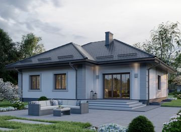 Projekt domu APS 200 117,60 m² - koszt budowy - EXTRADOM