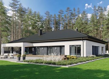 Projekt domu EG-80 194,52 m² - koszt budowy - EXTRADOM