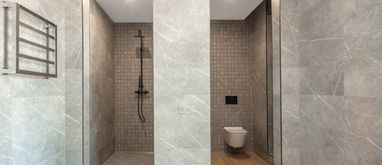 Prysznic bez brodzika