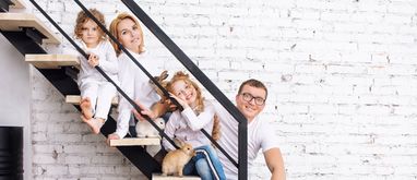 Schody do małych pomieszczeń