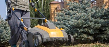 Wertykulacja trawnika