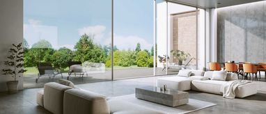 Panoramiczne drzwi przesuwne MB-Skyline Type R od Aluprof