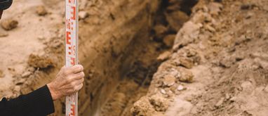 tyczenie fundamentów domu