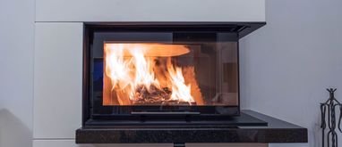 Kominek z płaszczem wodnym