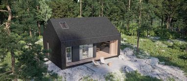 projekt domu letniskowego krx1135 homeconcept 85dl