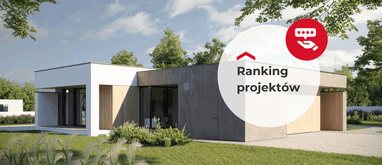 ranking domów z płaskim dachem projekt domu HomeKoncept 105 KRX1233