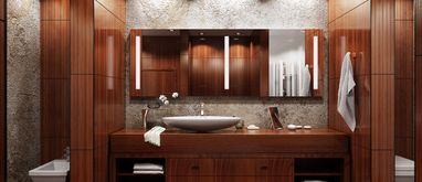 Łazienka w drewnie – czy warto wykorzystać drewno w łazience?