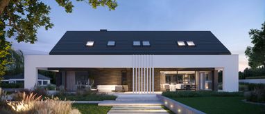 projekt domu BrickHouse 104 KRZ1080 ranking projektów