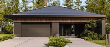 płyty betonowe projekt domu HomeKoncept 104 KRX1229