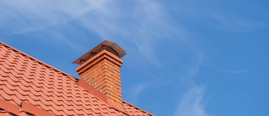 Obróbka komina z blachy