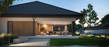 modne projekty domów - projekt NewHouse 761 w2 KRZ1131