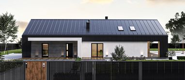 nowoczesne ciekawe ogrodzenie posesji