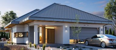 na co zwrócić uwagę kupując projekt domu - projekt Wąski WAH1880